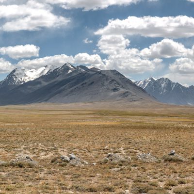 Blick auf die Eisriesen des Karakorums