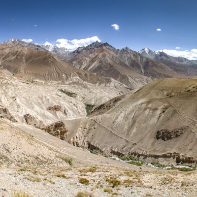Bergstraße entlang des Wakhan-Korridors