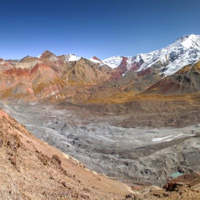 Mächtiger Lenin-Gletscher