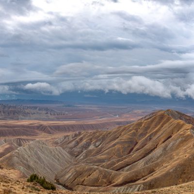 Aussicht vom Toguz-Toro-Pass (2750m)