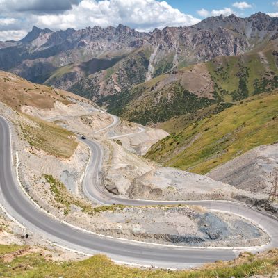 Blick vom Taldyk-Pass, 3589m
