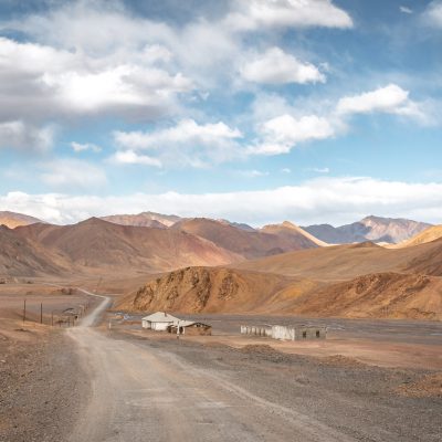 Straßenmeisterei auf dem Pamir Highway