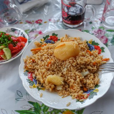 Schmackhaftes Plov