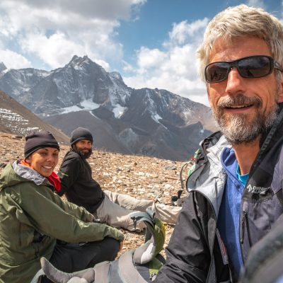 Pause am Uryam-Pass (3760m)