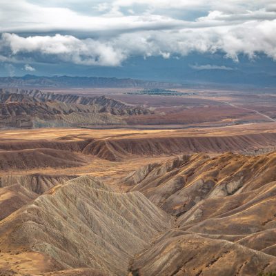 Aussicht vom Toguz-Toro-Pass (2750m)