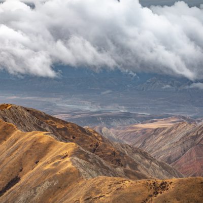 Aussicht vom Toguz-Toro-Pass (2750m)