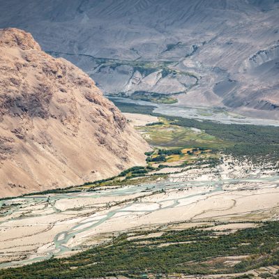 Zusammenfluss von Pamir und Wakha bei Langar