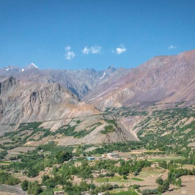 Blick auf Jomarji Bolo in Afghanistan