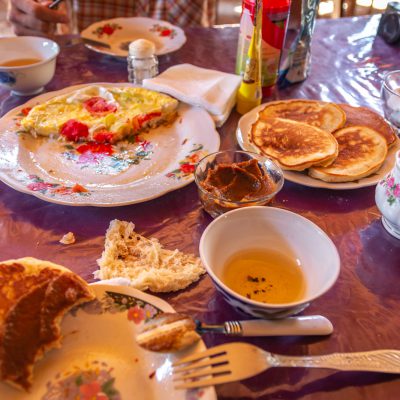 Bergsteiger-Frühstück