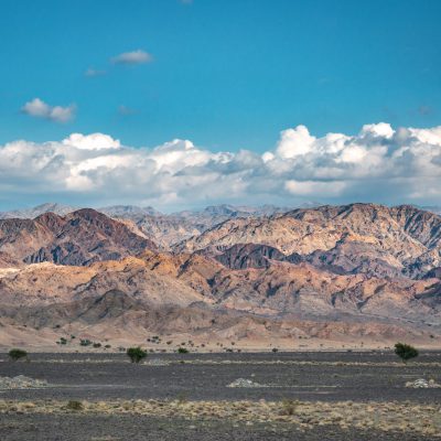 bendstimmung an den Hängen der „farbigen Berge“