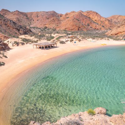 Strand im Naturreservat Al Khayran