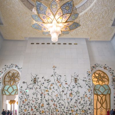 In der Scheich-Zayid-Moschee