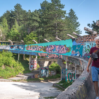 Olympia-Bobbahn in Sarajevo