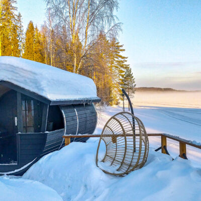 Sauna mit Seezugang